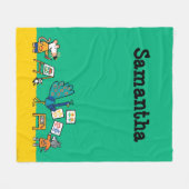 Couverture Polaire Peinture avec Maisy ! (Devant (Horizontal))