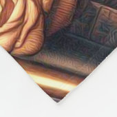 Couverture Polaire Peinture Cavalier King Charles Spaniel (Coin)