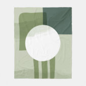 Couverture Polaire Peinture circulaire (Devant)