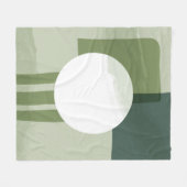 Couverture Polaire Peinture circulaire (Devant (Horizontal))