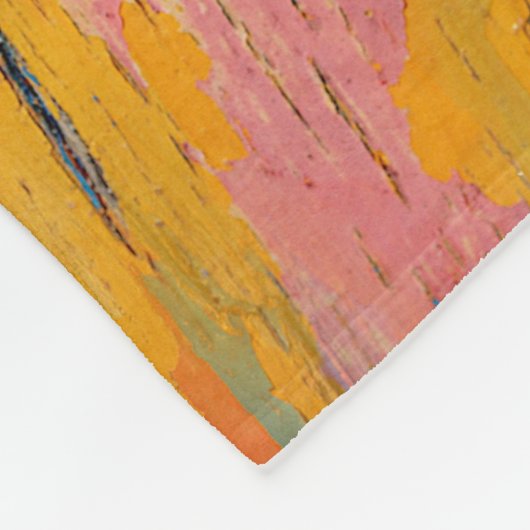 Couverture Polaire Peinture colorée (Coin)