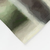 Couverture Polaire Peinture de chat (Coin)