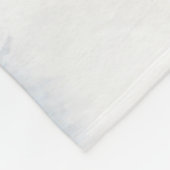 Couverture Polaire Peinture de chiot Samoyé - Beau art original de ch (Coin)