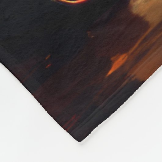 Couverture Polaire Peinture de la pile de livres anciens Lecture conf (Coin)