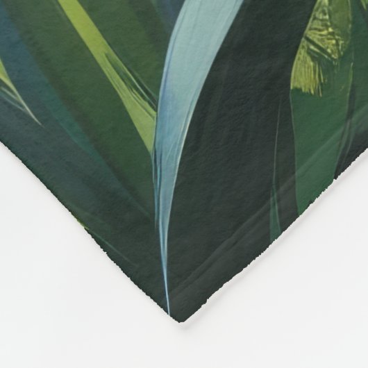 Couverture Polaire Peinture des fleurs de printemps de chien de Coton (Coin)