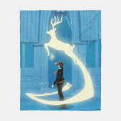 COUVERTURE POLAIRE PEINTURE DU PATRONUS™ HARRY POTTER (Devant)