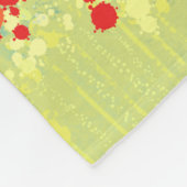 Couverture Polaire Peinture du paysage de prairie (Coin)