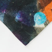 Couverture Polaire Peinture endommagée en béton, patinée, murale usée (Coin)