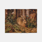 Couverture Polaire Peinture européenne Rabbit Année 2023 Petite couve (Devant (Horizontal))