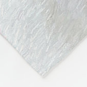 Couverture Polaire Peinture française de Bulldog (Crème/Blanc) (Coin)