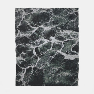COUVERTURE POLAIRE PEINTURE GRIS ET NOIR