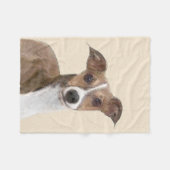Couverture Polaire Peinture italienne Greyhound - Cute Original Chien (Devant (Horizontal))
