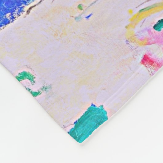 Couverture Polaire Peinture Mäda Primavesi de Gustav Klimt (Coin)