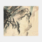 Couverture Polaire peinture paysage chinois.chinois, peinture, japona (Devant (Horizontal))