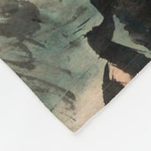 Couverture Polaire peinture paysage chinois.chinois, peinture, japona (Coin)