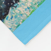 Couverture Polaire Peinture sur dauphin (Coin)