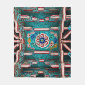 Couverture Polaire Peinture traditionnelle coréenne (Devant)