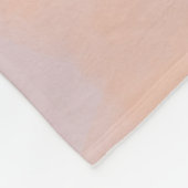 Couverture Polaire Peintures rose et orange (Coin)