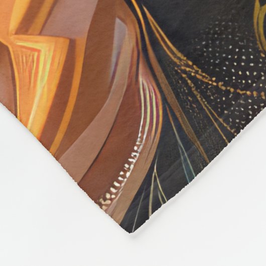 Couverture Polaire Pékingese Halloween Éffrayant (Coin)