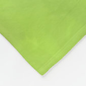Couverture Polaire Pékingese sur fond vert (Coin)