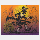 Couverture Polaire Pèlerin de Thanksgiving (Devant (Horizontal))