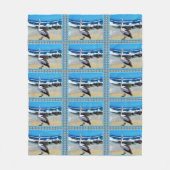 Couverture Polaire Pelican Beach Life Est Parfait : (Devant)