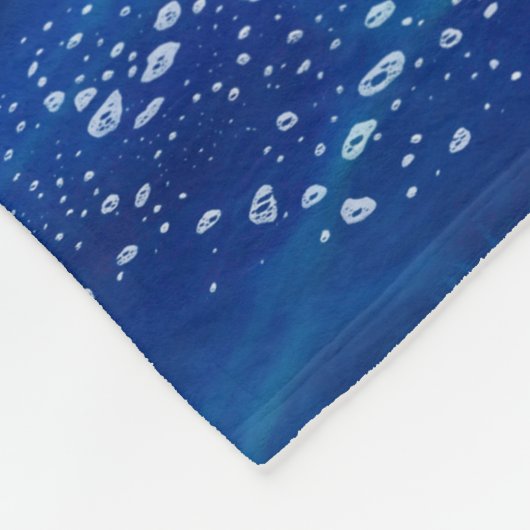 Couverture Polaire Pélicans Brown SOLEIL KISSEE ISLAND #1 Fleece Blan (Coin)