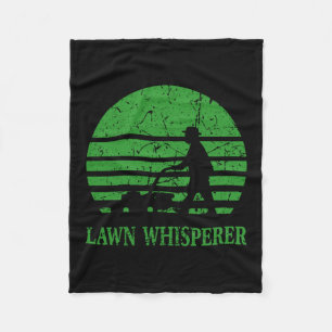 Couverture Polaire Pelouse Mower Pelouse Whisperer Gardener Cadeau