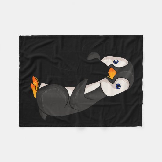 Couverture Polaire Penguin Lover Kids Girl Women Men (Devant (Horizontal))