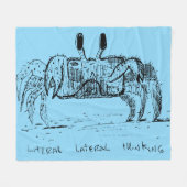 Couverture Polaire Pensée Latérale Littérale (Devant (Horizontal))