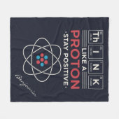 Couverture Polaire Penser comme un enseignant en chimie des protons e (Devant (Horizontal))