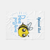 Couverture Polaire Penser Positive Abee Positive Mignonne Abee (Devant (Horizontal))
