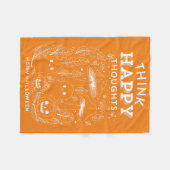 Couverture Polaire Pensez à la collection Halloween (Devant (Horizontal))