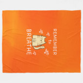 Couverture Polaire Pensez à respirer (Devant (Horizontal))