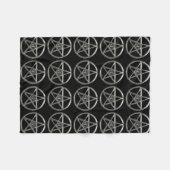 Couverture polaire Pentacle Arbre de Vie (Devant (Horizontal))
