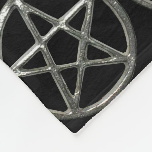 Couverture Polaire Pentacle Fleece Blanche (Coin)
