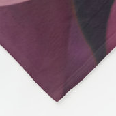 Couverture Polaire Peonies roses : Art Floral Luxueux. (Coin)