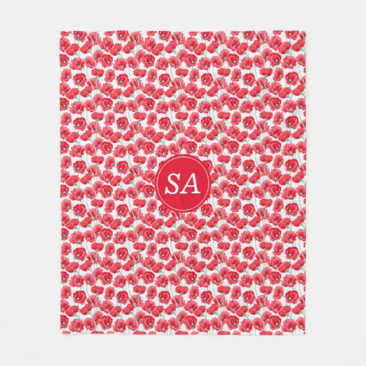 Couverture Polaire Pépites rouges Retour à l'école dortoir Essentials (Devant)