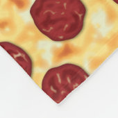 Couverture Polaire Pepperoni Pizza Motif (Coin)