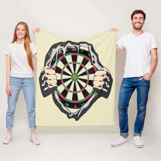 Couverture Polaire Percée vers le Bullseye - Ultimate Dartboard (En situation)