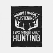 Couverture Polaire Perdu Écouter Penser Chasse Deer Shed Bow Hun (Devant)