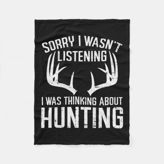 Couverture Polaire Perdu Écouter Penser Chasse Deer Shed Bow Hun (Devant)