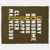 Couverture Polaire Père (Devant (Horizontal))