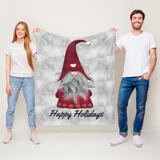 Couverture Polaire Père Noël (En situation)