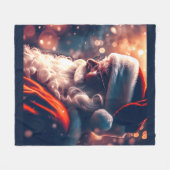 Couverture Polaire Père Noël (Devant (Horizontal))