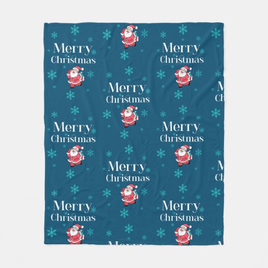 Couverture Polaire Père Noël (Devant)