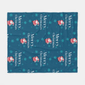 Couverture Polaire Père Noël (Devant (Horizontal))