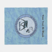 Couverture Polaire Père Noël 1er Polar Airlift Sqdn - Subduit (Devant (Horizontal))