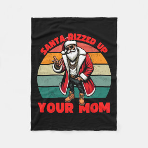 Couverture Polaire Père Noël a excité votre maman plaisir inapproprié