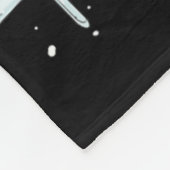 Couverture Polaire Père Noël Berger Allemand équitation Unicorne Noël (Coin)